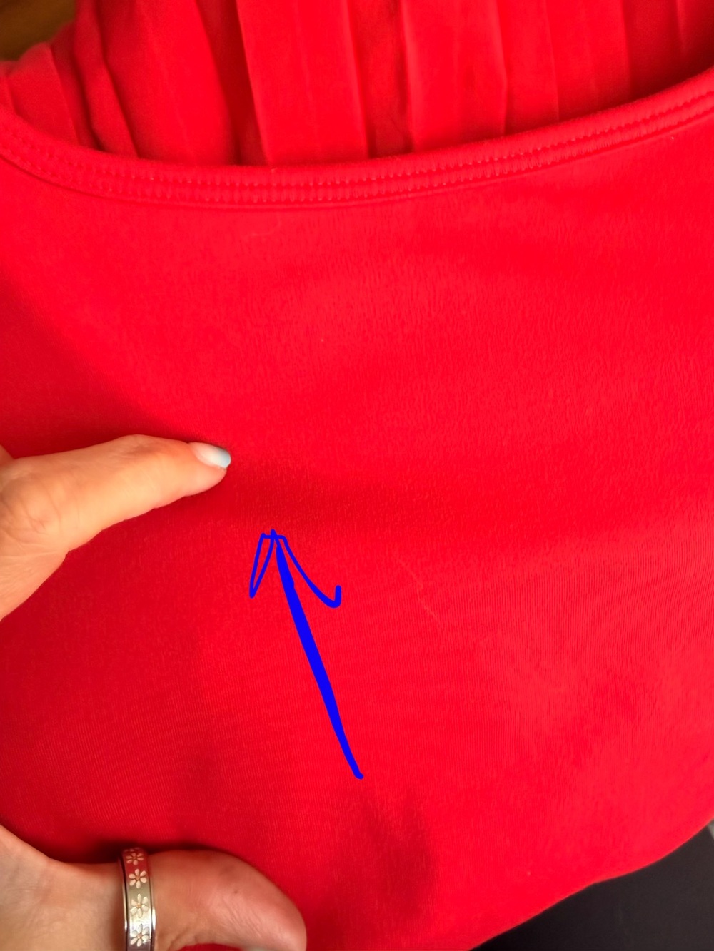 Fabletics Bright Red Racerback Tank - Picture 5 of 5